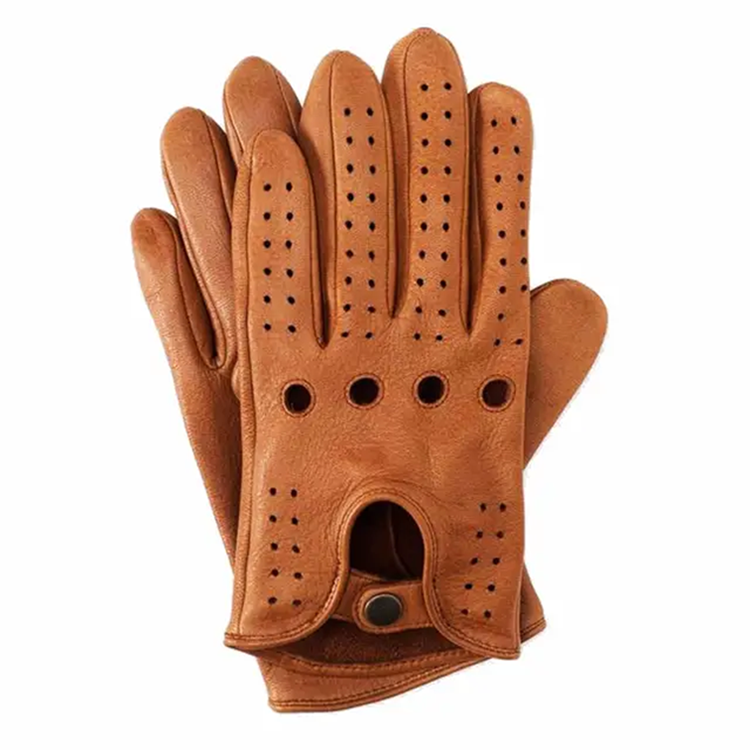 National Apparels Custom Winter Men Classic Touch Screen Sheepskin Leather Gloves